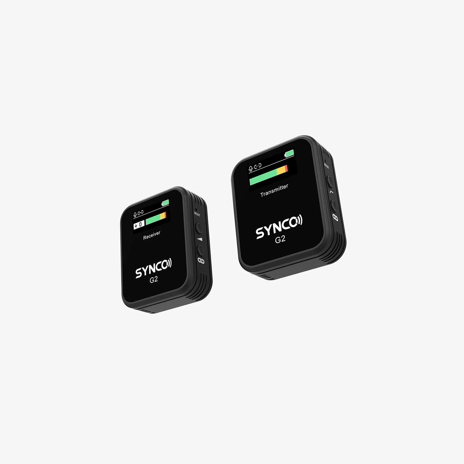 SYNCO G2(A1) Portable Wireless Microphone, 1 Transmitter, 8h Recording, 200m Transmission Range, TFT Screen - Image 3