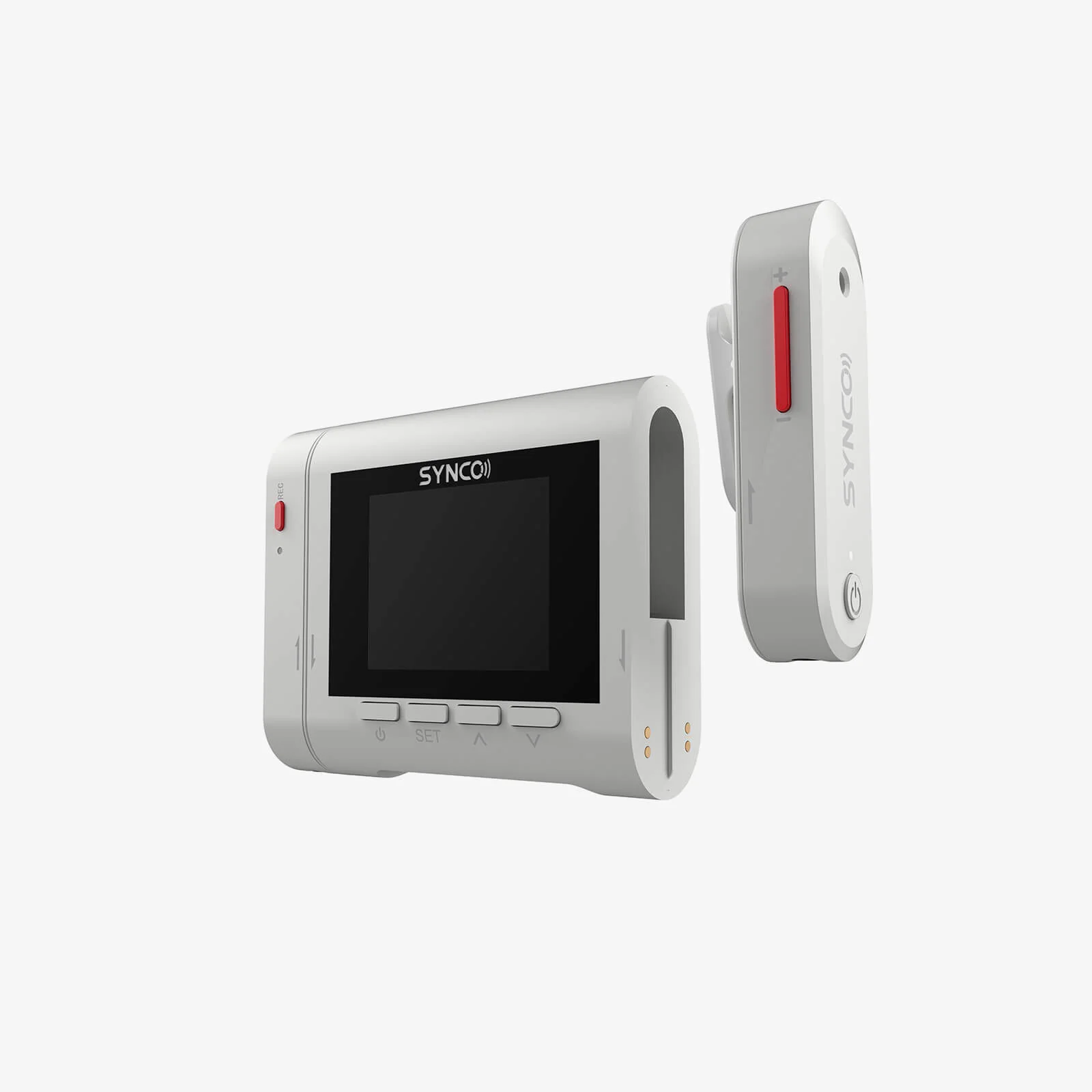 SYNCO G3 Wireless Recording Microphone, Triple Channel Recording, 1.8 inch LCD Screen, Two Color Options - Image 4
