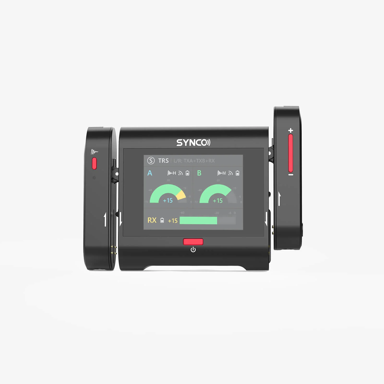 SYNCO G3 Pro Wireless Collar Microphone, Three-Level Noise Cancellation, 2 inch Touch Screen - Image 2