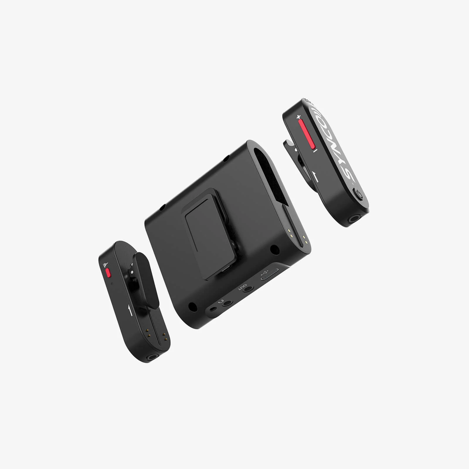 SYNCO G3 Pro Wireless Collar Microphone, Three-Level Noise Cancellation, 2 inch Touch Screen - Image 3