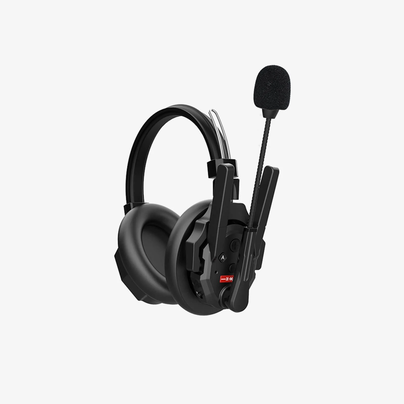 SYNCO Xtalk XMax Group Communication Headsets, Dual Ear Design, AI Noise-Cancellation Chip, 500m Transmission Range